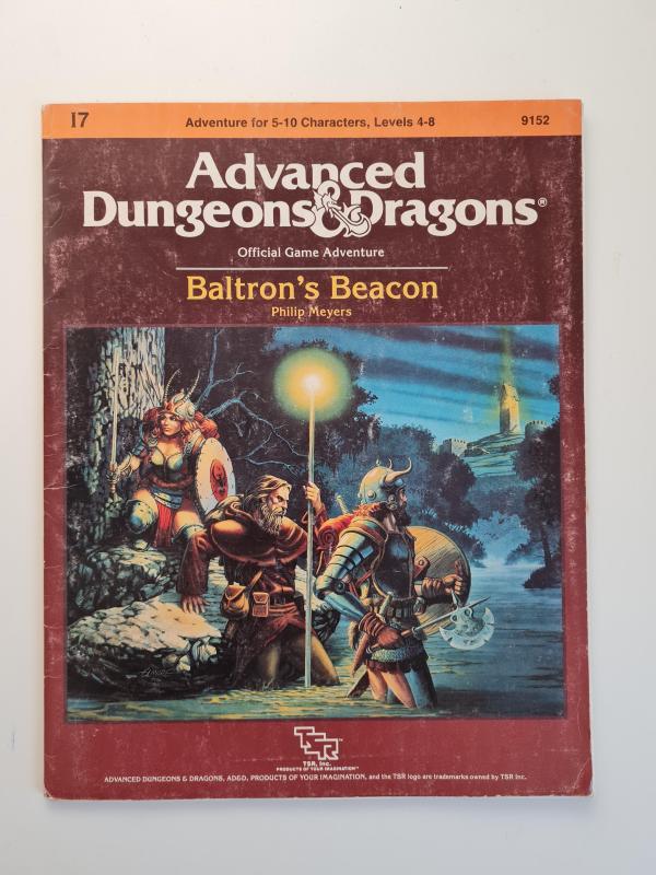 I7 Baltrons Beacon AD&D Advanced Dungeons & Dragons