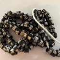 BLACK Year Coloured Aluminium CLOSED or SPLIT Rings for BUDGIES