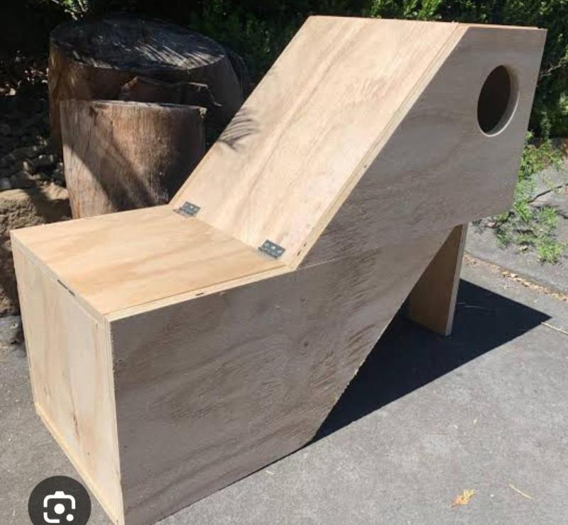 Wanted - nest box. brooder, hoppers, pvc box & logs for sale