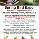 Canberra finch club Spring bird  sale
