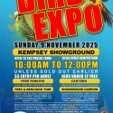 Mid North Coast Avicultural Society Bird Expo Sunday 9 November 2025