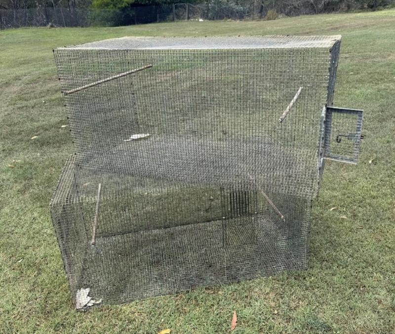 2 x Free cages 1200 x 600 x 600mm