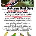 Autumn Bird Sale