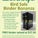 Bird Sale Binder Bonanza