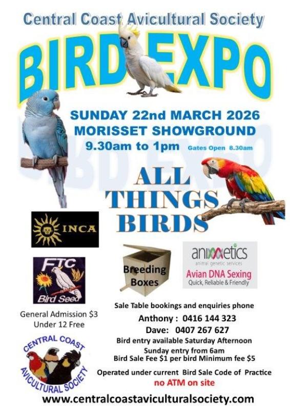 Central Coast Bird Expo
