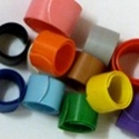 Flat Coiled wrap around plastic bands 5.5mm ID & 6.5mm ID