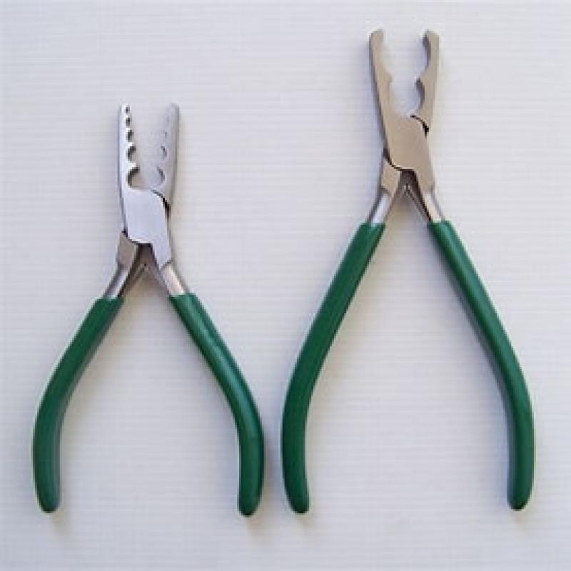 2 Hole Closing Pliers for SPLIT S/Steel and Alum rings 6.0mm - 27.0mm