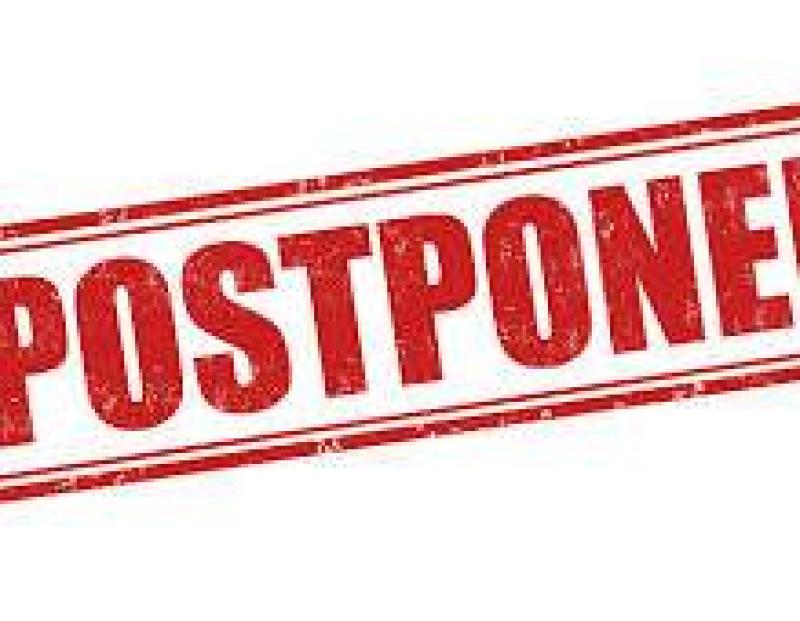 ABA Bird Sale Postponed