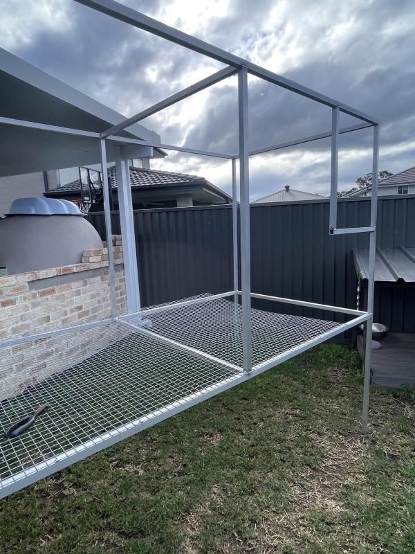 We make suspended aviarys