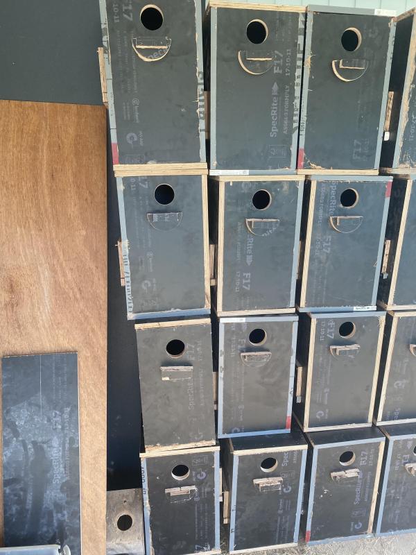 Parrot nest boxes