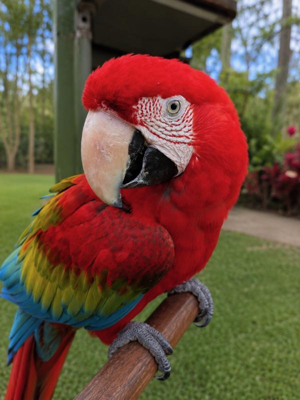 Green Wing Macaw